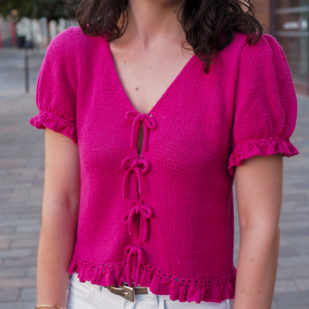 Knit Knot Blouse