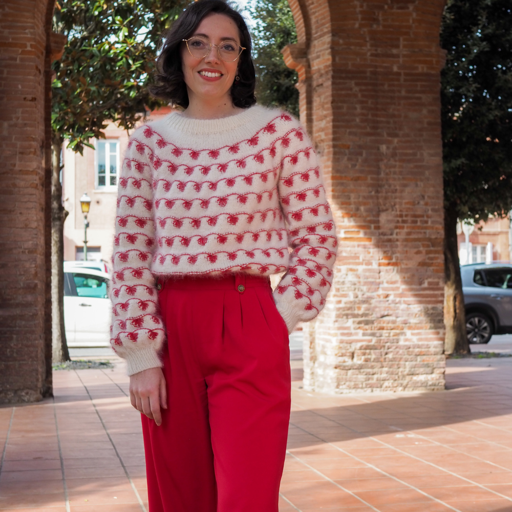 Flower Lanterns Sweater