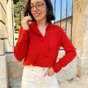 Poppy Bloom Sweater